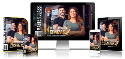 Portada del curso 14 PASOS PARA RENACER DE LAS CENIZAS