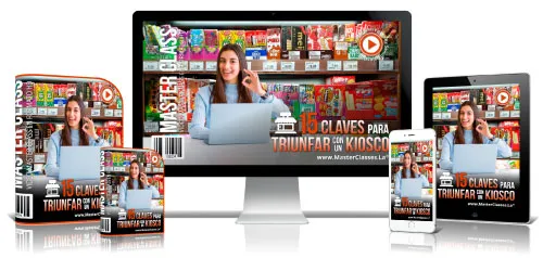 Portada del curso 15 CLAVES PARA TRIUNFAR CON UN KIOSCO