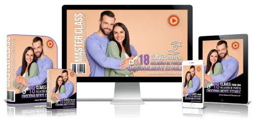 Portada del curso 18 CLAVES PARA UNA RELACIÓN DE PAREJA EMOCIONALMENTE ESTABLE