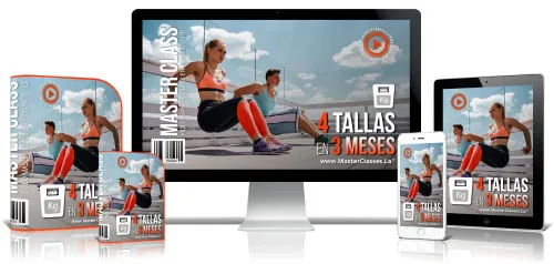 Portada del curso 4 TALLAS EN 3 MESES
