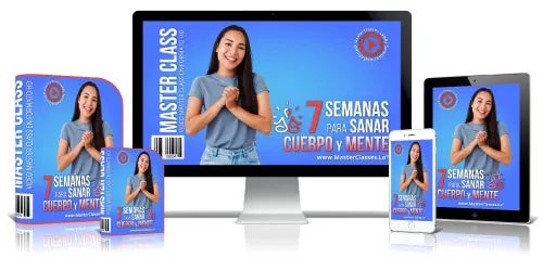 Portada del curso 7 SEMANAS PARA SANAR CUERPO Y MENTE