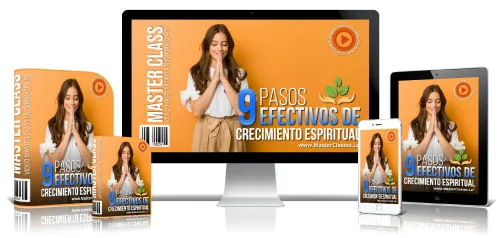 Portada del curso 9 PASOS EFECTIVOS DE CRECIMIENTO ESPIRITUAL