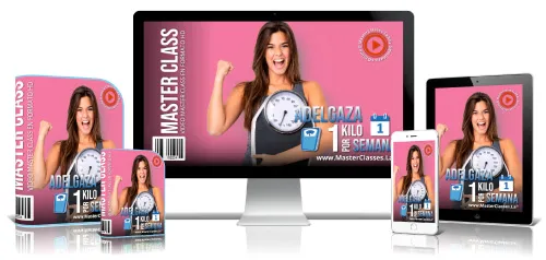 Portada del curso ADELGAZA 1 KILO POR SEMANA