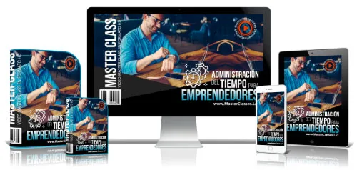 Portada del curso ADMINISTRACIÓN DEL TIEMPO PARA EMPRENDEDORES