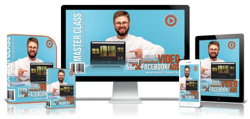 Portada del curso ADOBE PREMIERE VIDEO FACEBOOK ADS