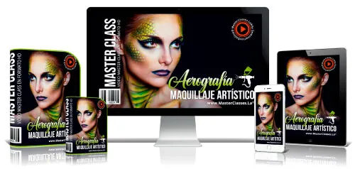 Portada del curso AEROGRAFÍA – MAQUILLAJE ARTÍSTICO