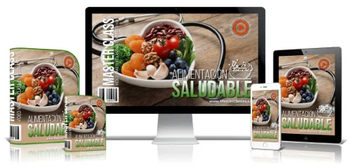 Portada del curso ALIMENTACIÓN SALUDABLE