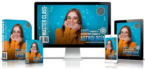 Portada del curso AMATE Y AUMENTA TU AUTOESTIMA USANDO LA ASTROLOGÍA