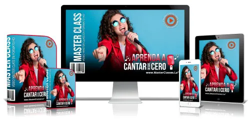 Portada del curso APRENDA A CANTAR DESDE CERO