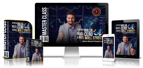 Portada del curso APRENDA BOLSA NIVEL CERO A NIVEL WALL STREET