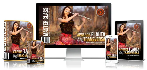 Portada del curso APRENDE FLAUTA TRANSVERSA