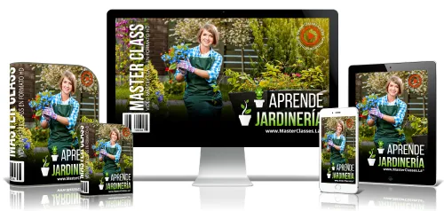 Portada del curso APRENDE JARDINERÍA
