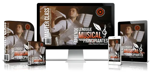 Portada del curso APRENDE LENGUAJE MUSICAL PARA PRINCIPIANTES