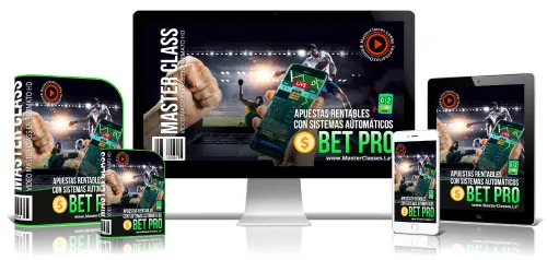 Portada del curso APUESTAS RENTABLES CON SISTEMAS AUTOMÁTICOS BET PRO