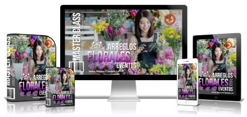 Portada del curso ARREGLOS FLORALES PARA EVENTOS