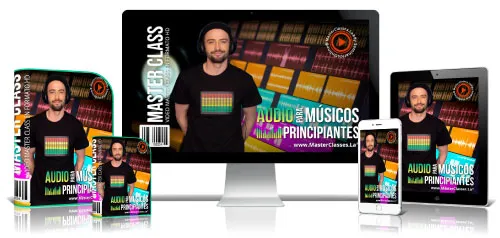 Portada del curso AUDIO PARA MÚSICOS PRINCIPIANTES