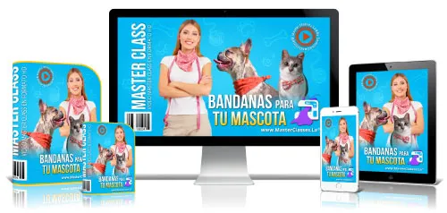 Portada del curso BANDANAS PARA TU MASCOTA