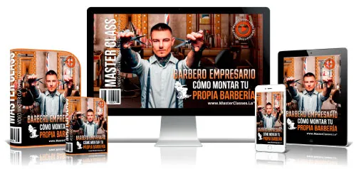 Portada del curso BARBERO EMPRESARIO, CÓMO MONTAR TU PROPIA BARBERÍA