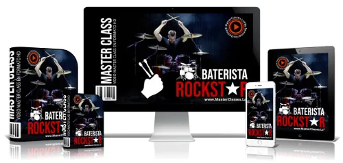 Portada del curso BATERISTA ROCKSTAR