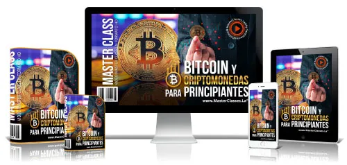 Portada del curso BITCOIN Y CRIPTOMONEDAS PARA PRINCIPIANTES