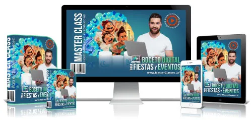 Portada del curso BOCETO DIGITAL PARA FIESTAS Y EVENTOS