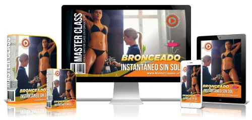 Portada del curso BRONCEADO INSTANTÁNEO SIN SOL