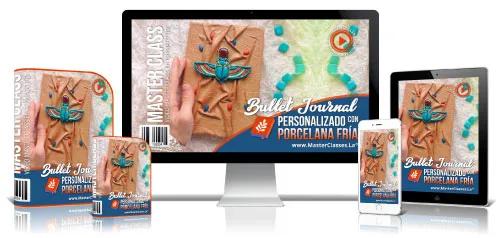 Portada del curso BULLET JOURNAL PERSONALIZADO CON PORCELANA FRÍA