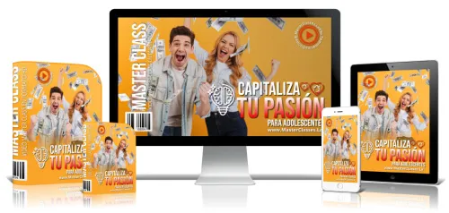 Portada del curso CAPITALIZA TU PASIÓN PARA ADOLESCENTES