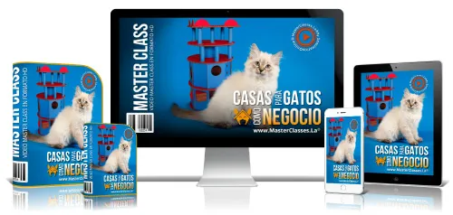 Portada del curso CASAS PARA GATOS COMO NEGOCIO