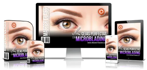 Portada del curso CEJAS PERFECTAS CON MICROBLADING