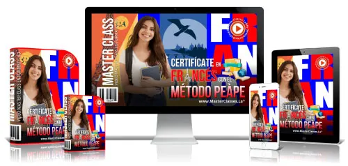 Portada del curso CERTIFÍCATE EN FRANCÉS CON EL MÉTODO PEÀPE