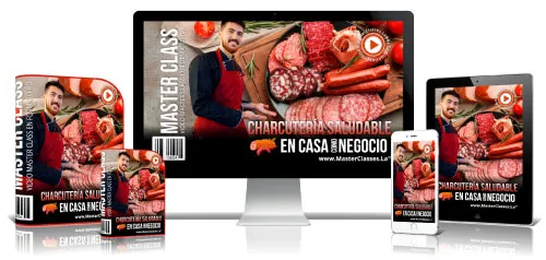 Portada del curso CHARCUTERÍA SALUDABLE EN CASA COMO NEGOCIO