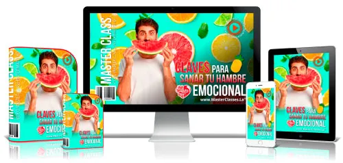 Portada del curso CLAVES PARA SANAR TU HAMBRE EMOCIONAL