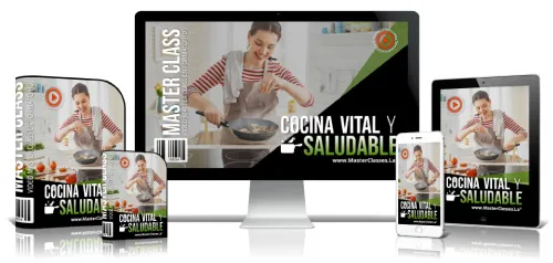 Portada del curso COCINA VITAL Y SALUDABLE