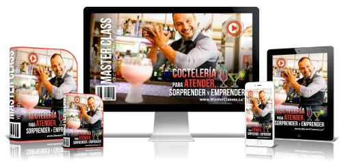 Portada del curso COCTELERÍA PARA ATENDER, SORPRENDER Y EMPRENDER