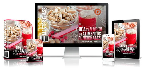 Portada del curso CREA TU MARCA DE ALIMENTOS FUNCIONALES