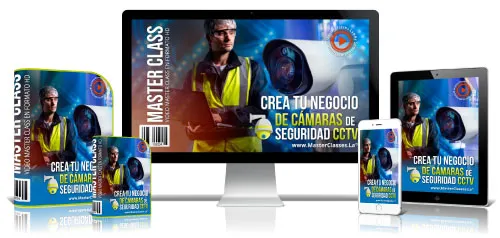 Portada del curso CREA TU NEGOCIO DE CÁMARAS DE SEGURIDAD CCTV