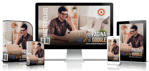 Portada del curso CREA TU PÁGINA DE GOOGLE