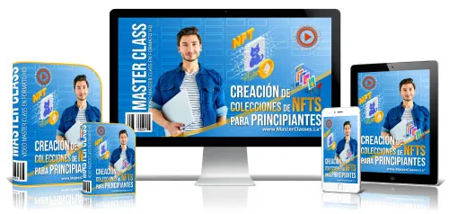 Portada del curso CREACIÓN DE COLECCIONES DE NFTS PARA PRINCIPIANTES
