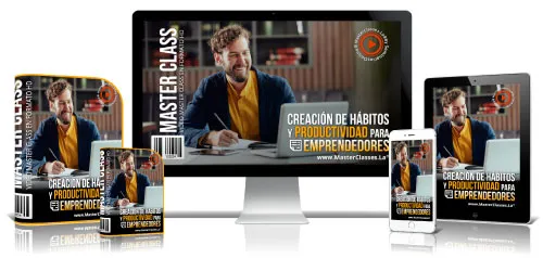Portada del curso CREACIÓN DE HÁBITOS Y PRODUCTIVIDAD PARA EMPRENDEDORES