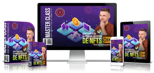 Portada del curso CRYPTOARTISTA: TU PRIMERA COLECCIÓN DE NFTS