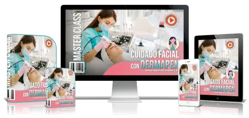 Portada del curso CUIDADO FACIAL CON DERMAPEN