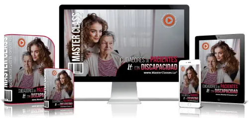 Portada del curso CUIDADORES DE PACIENTES CON DISCAPACIDAD