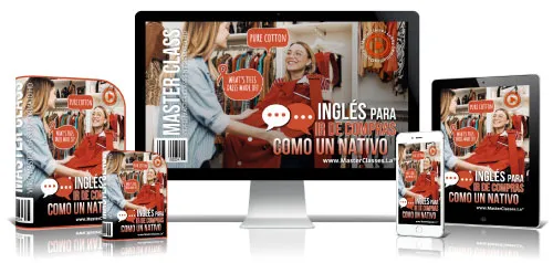 Portada del curso CURSO DE INGLÉS PARA IR DE COMPRAS COMO UN NATIVO
