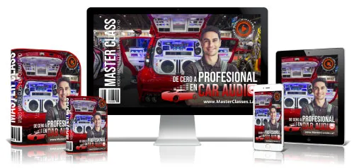 Portada del curso DE CERO A PROFESIONAL EN CAR AUDIO