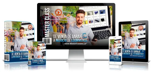 Portada del curso DE VENTA DE GARAJE A NEGOCIO DE ECOMMERCE