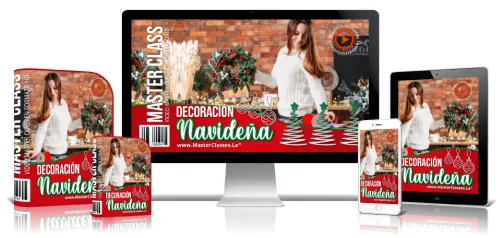 Portada del curso DECORACIÓN NAVIDEÑA