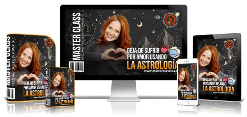 Portada del curso DEJA DE SUFRIR POR AMOR! USANDO LA ASTROLOGÍA