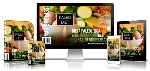 Portada del curso DIETA PALEOLÍTICA, RECUPERA TU SALUD ANCESTRAL