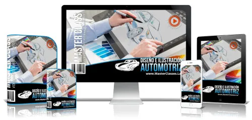Portada del curso DISEÑO E ILUSTRACIÓN AUTOMOTRIZ